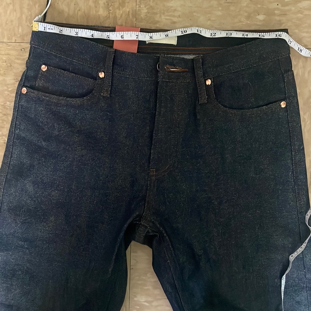 The Unbranded Brand Mens Jeans Dark Wash